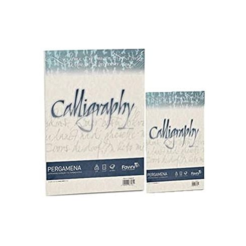 Carta Calligraphy Pergamena  90 gr. 50 ff Perla