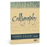 Carta Calligraphy Pergamena 190 gr. 50 ff Oro