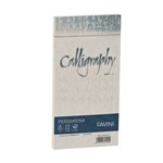 Buste Calligraphy Pergamena 11x23 25 pz. Sabbia