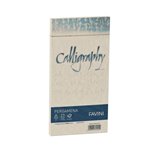 Buste Calligraphy Pergamena 11x23 25 pz. Crema