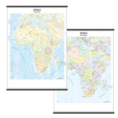 Carte Geografiche Murali Tigullio Africa