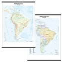 Carte Geografiche Murali Tigullio America Sud