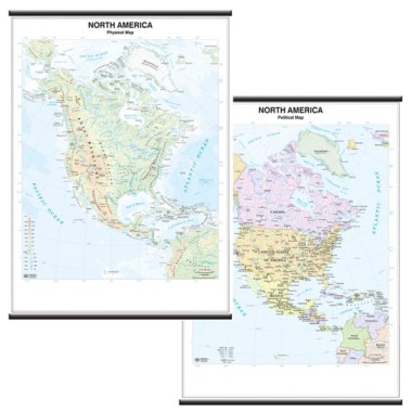 Carte Geografiche Murali Tigullio America N