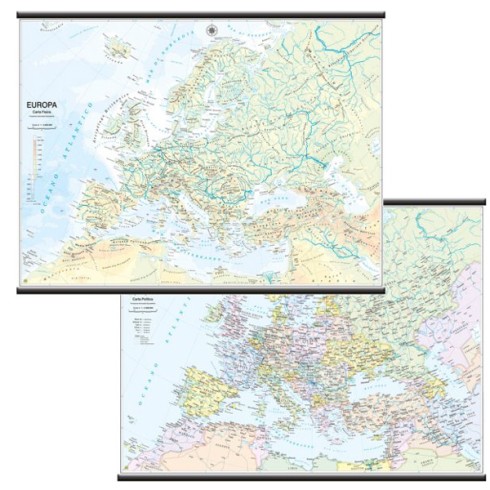 Carte Geografiche Murali Tigullio Europa