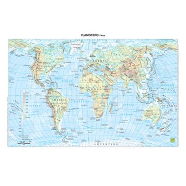 Cartine Geografiche A3 F/P Mondo 20 pz.