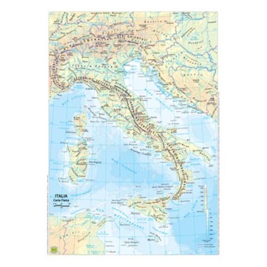 Cartine Geografiche A3 F/P Italia 20 pz.