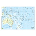 Cartine Geografiche A3 F/P Oceania 20 pz.