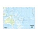 Cartine Geografiche A3 Mute Oceania 20 pz.