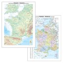 Carte Geografiche Murali Belletti Francia