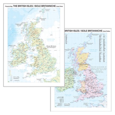 Carte Geografiche Murali Belletti Gran Bretagna