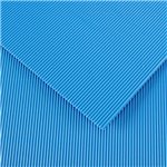 Cartoncino Ondulato 10 ff. 50x70 Azzurro