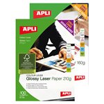 Carta Apli Fotografica Laser Patinata gr.210 100 f