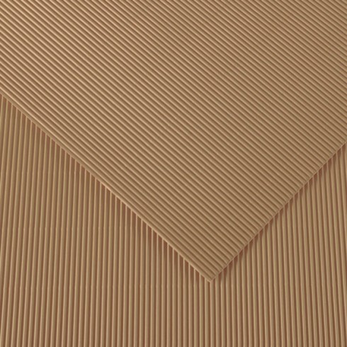 Cartoncino Ondulato 10 ff. 50x70 Avana