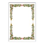Diplomi 17x24 n.4 Cornice Solo fiori