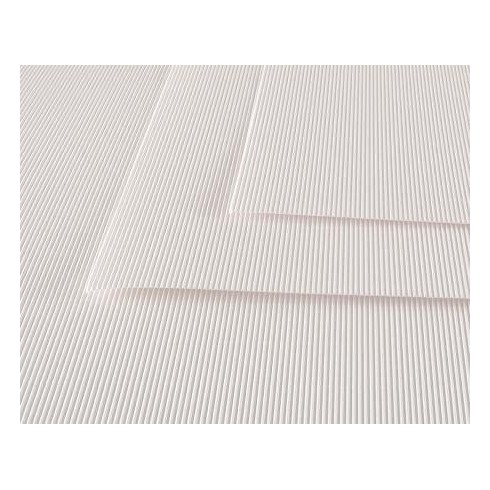 Cartoncino Ondulato Canson 10 ff 50x70 Bianco
