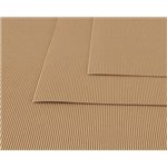 Cartoncino Ondulato Canson 10 ff 50x70 Marrone