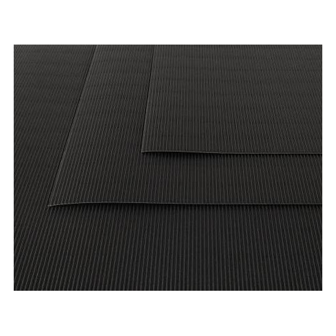 Cartoncino Ondulato Canson 10 ff 50x70 Nero