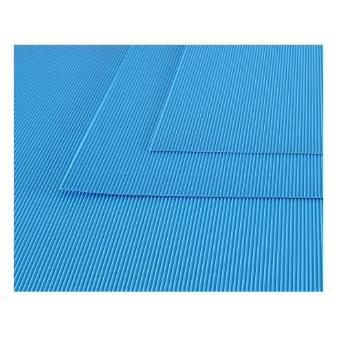 Cartoncino Ondulato Canson 10 ff 50x70 Turchese