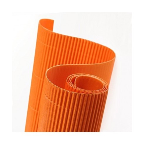 Cartoncino Ondulato Canson Rot. 50x70 Arancione