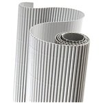 Cartoncino Ondulato Canson Rot. 50x70 Argento