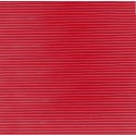 Cartoncino Ondulato 10 ff. Metal 50x70 Rosso