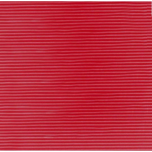 Cartoncino Ondulato 10 ff. Metal 50x70 Rosso