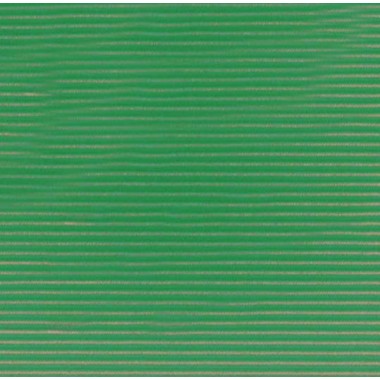 Cartoncino Ondulato 10 ff. Metal 50x70 Verde