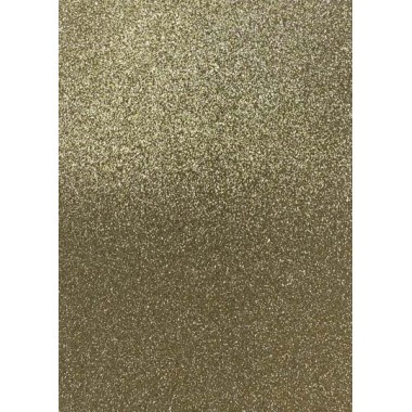 Cartoncino Fabriano Glitter 50x65 5 pz. Oro