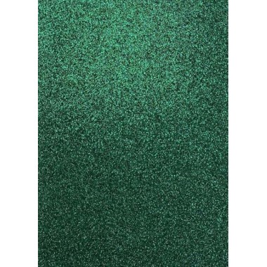 Cartoncino Fabriano Glitter 50x65 5 pz. Verde