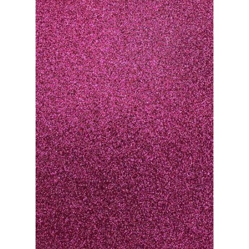 Cartoncino Fabriano Glitter 50x65 5 pz. Fuxia