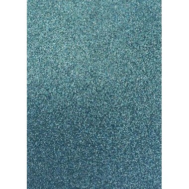 Cartoncino Fabriano Glitter 50x65 5 pz. Celeste