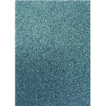 Cartoncino Fabriano Glitter 50x65 5 pz. Celeste