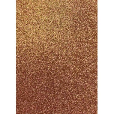 Cartoncino Fabriano Glitter A4 3 pz. Rame