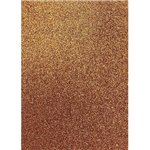 Cartoncino Fabriano Glitter A4 3 pz. Rame