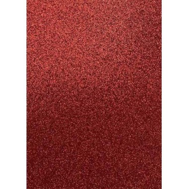 Cartoncino Fabriano Glitter A4 3 pz. Rosso