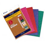 Cartoncino Fabriano Glitter A4 5 pz. Colori Forti