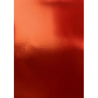 Cartoncino Fabriano Alluminio 50x65 10 pz. Rosso