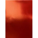 Cartoncino Fabriano Alluminio 50x65 10 pz. Rosso