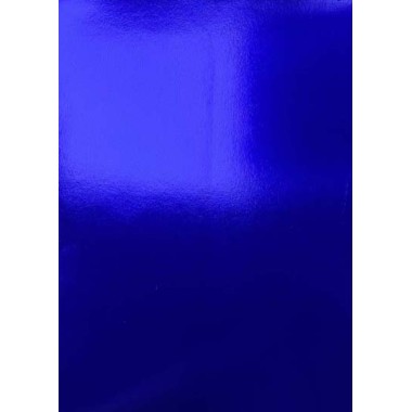 Cartoncino Fabriano Alluminio 50x65 10 pz. Blu