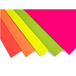Cartoncino Fabriano Fluoro 50x65 10 pz. Giallo