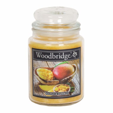 Woodbridge Candela Profumata Mango e Zafferano 565 gr.