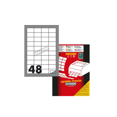Etichette su A4 Markin  48