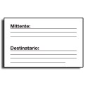 Etichette per spedizioni 10 ff Mitt/Dest.