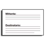 Etichette per spedizioni 10 ff Mitt/Dest.