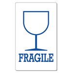 Etichette per spedizioni 10 ff Fragile