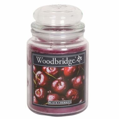 Woodbridge Candela Profumata Black Cherries 565 gr.