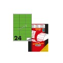 Etichette su A4 Markin Fluo 70x36 Verde