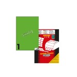Etichette su A4 Markin Fluo 210x297 Verde