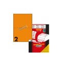 Etichette su A4 Markin Fluo 210x148 Arancio