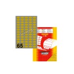 Etichette su A4 Markin Satin Oro  36x20 100 ff